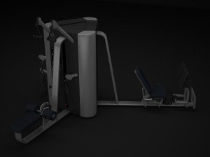 multistation gym tower 2 3D Модель