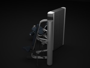 multistation gym twin 3D 모델