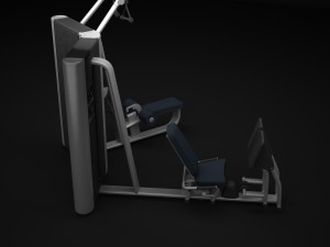 multistation gym twin 2 3D Model