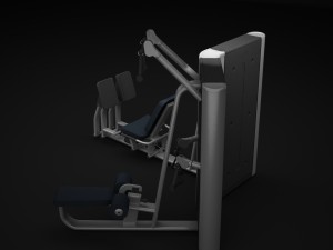 multistation gym twin 2 3D Model