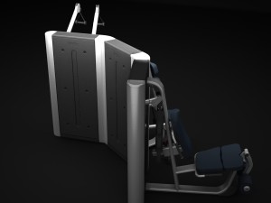multistation gym wall Modelo 3D