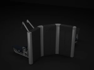 multistation gym wall 2 3D Model