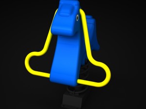 outdoor rideer horse wd-001 3D Model
