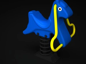 outdoor rideer horse wd-001 3D Model