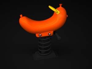 outdoor rider sausage wd-002 3D 模型