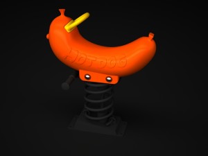 outdoor rider sausage wd-002 3D 模型