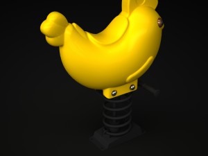 outdoor rider chicken wd-003 3D Модель