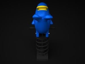 outdoor rider seal wd-004 3D Model