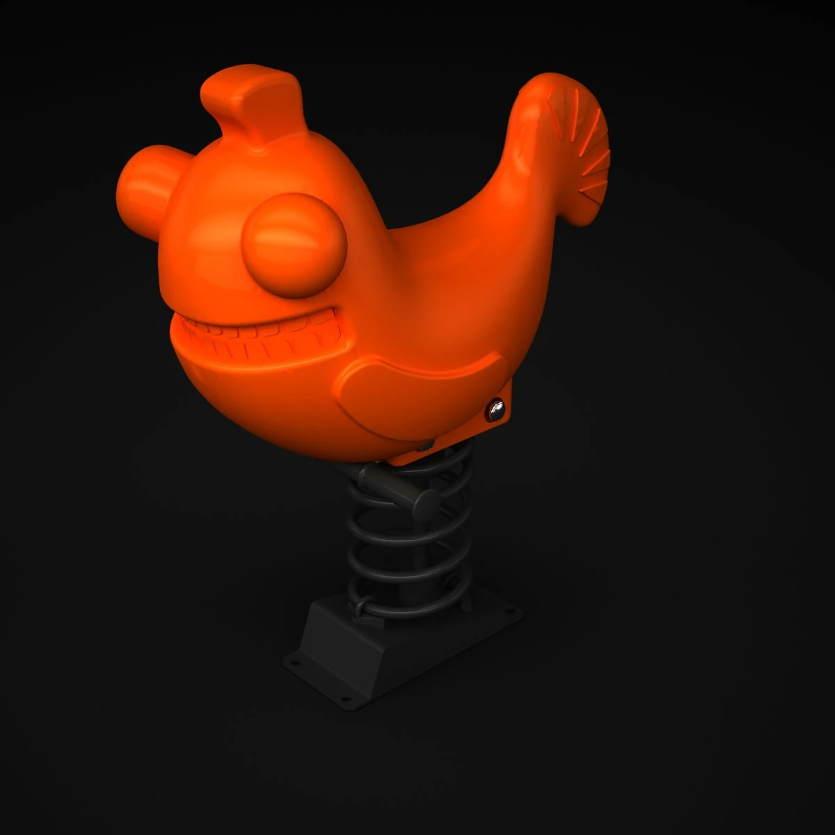 outdoor rider bird wd-006 3D Model .c4d .max .obj .3ds .fbx .stl .blend 