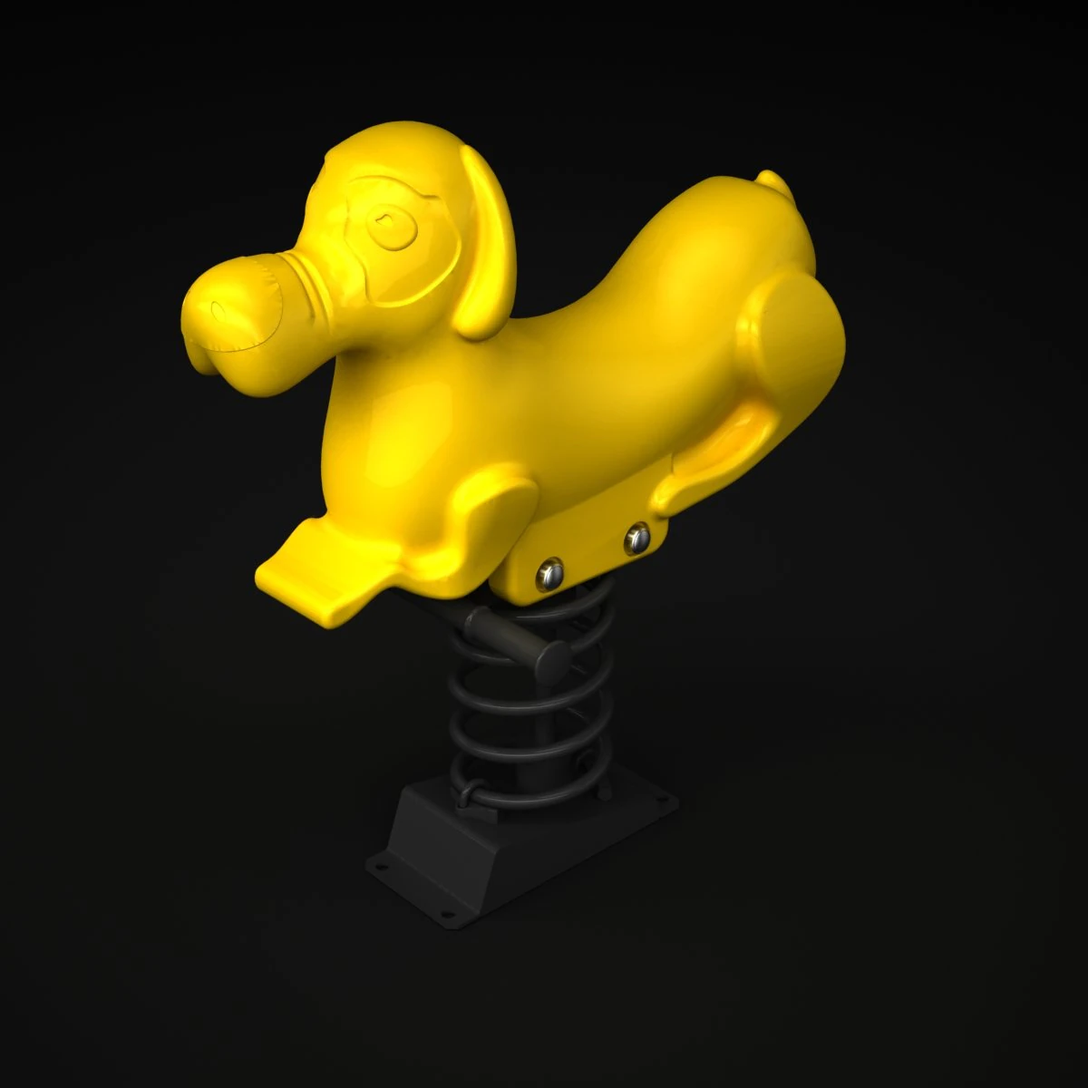 outdoor rider dog wd-007 3D Model .c4d .max .obj .3ds .fbx .stl .blend 