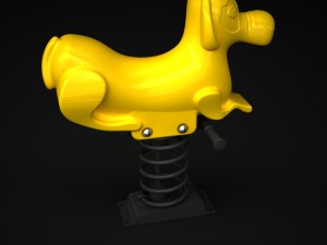 outdoor rider dog wd-007 3D Модель
