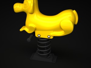 outdoor rider dog wd-007 3D Модель