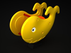 outdoor rider whale wd-008 3D Model