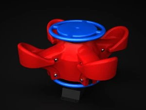 buitenrijder octopus wd-009 3D Model