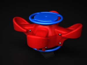 outdoor rider octopus wd-009 3Dモデル
