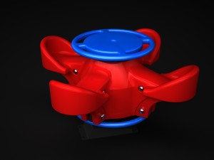 outdoor rider octopus wd-009 3Dモデル