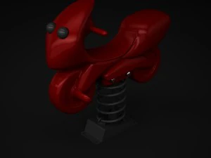 motociclista ao ar livre wd-010 Modelo 3D