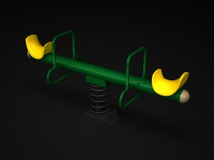 outdoor rider up and down wd-011 3D Model