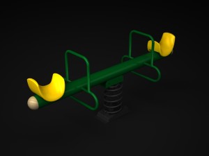 outdoor rider up and down wd-011 3D Model