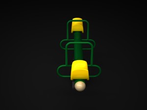 outdoor rider up and down wd-011 3D Model