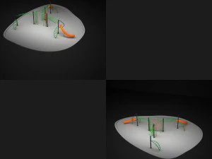 ティーンエイジャーの屋外おもちゃ 3Dモデル