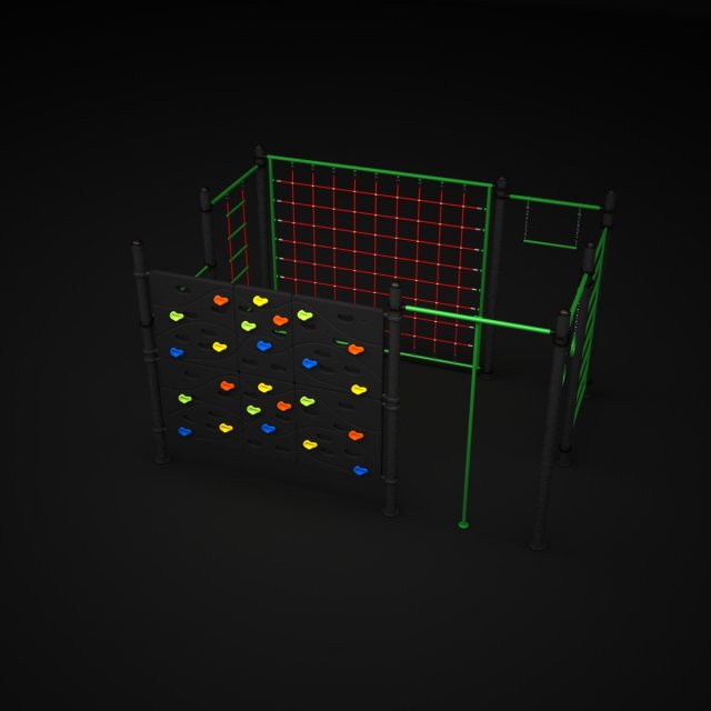 teenagers outdoors toys wd-010 3D Model .c4d .max .obj .3ds .fbx .stl .blend 