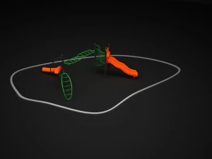 teenagers outdoors toys wd-020 3D Model