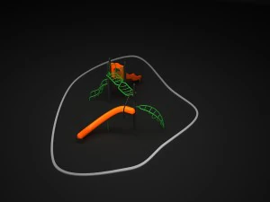 teenagers outdoors toys wd-020 3D Model