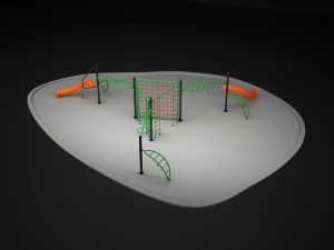 teenagers outdoors toys wd-021 3D Model