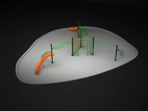 teenagers outdoors toys wd-021 3D Model