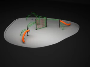 teenagers outdoors toys wd-021 3D Model