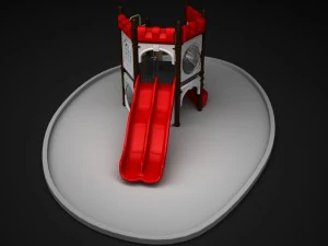 outdoor castle wd124 3D Model