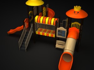 outdoor castle 115 3D Model