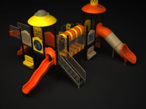 outdoor castle 115 3D Model