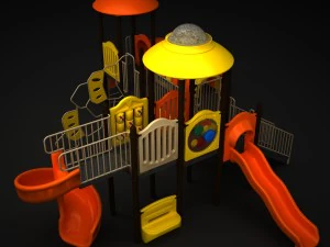 outdoor castle 115 3D Model
