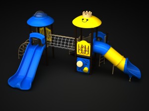outdoor castle 116 3D Model