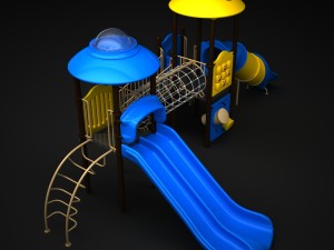 outdoor castle 116 3D 모델