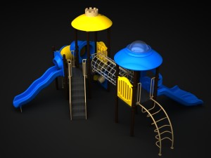 outdoor castle 116 3D 모델