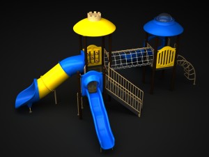 outdoor castle 116 3D 모델