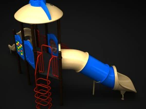 outdoor castle 117 3D Model