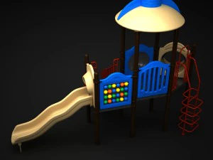 outdoor castle 117 3D Model