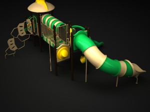 outdoor castle 118 3D Model