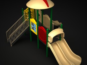 outdoor castle 120 3D Model