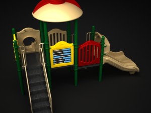 outdoor castle 120 3D Model