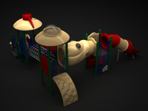 outdoor castle 121 3D Model