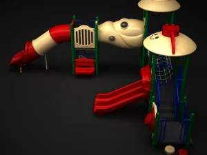 outdoor castle 121 3D Model