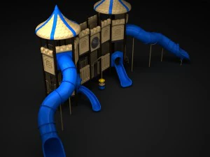 outdoor castle 122 3D Model