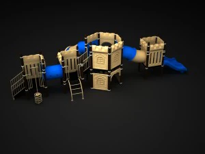 outdoor castle 125 3D Model