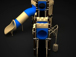 outdoor castle 125 3D Model