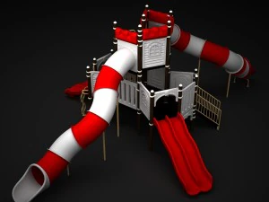 outdoor castle 127 3D Model